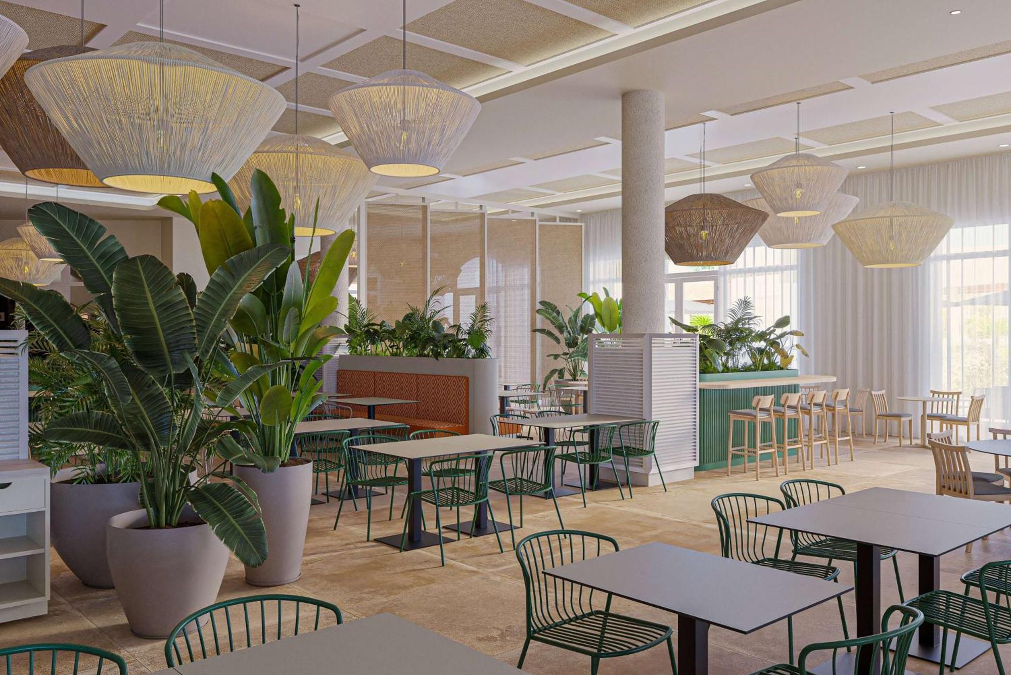 Wyndham Alltra Punta Cana All Inclusive Resort מראה חיצוני תמונה The interior of the restaurant