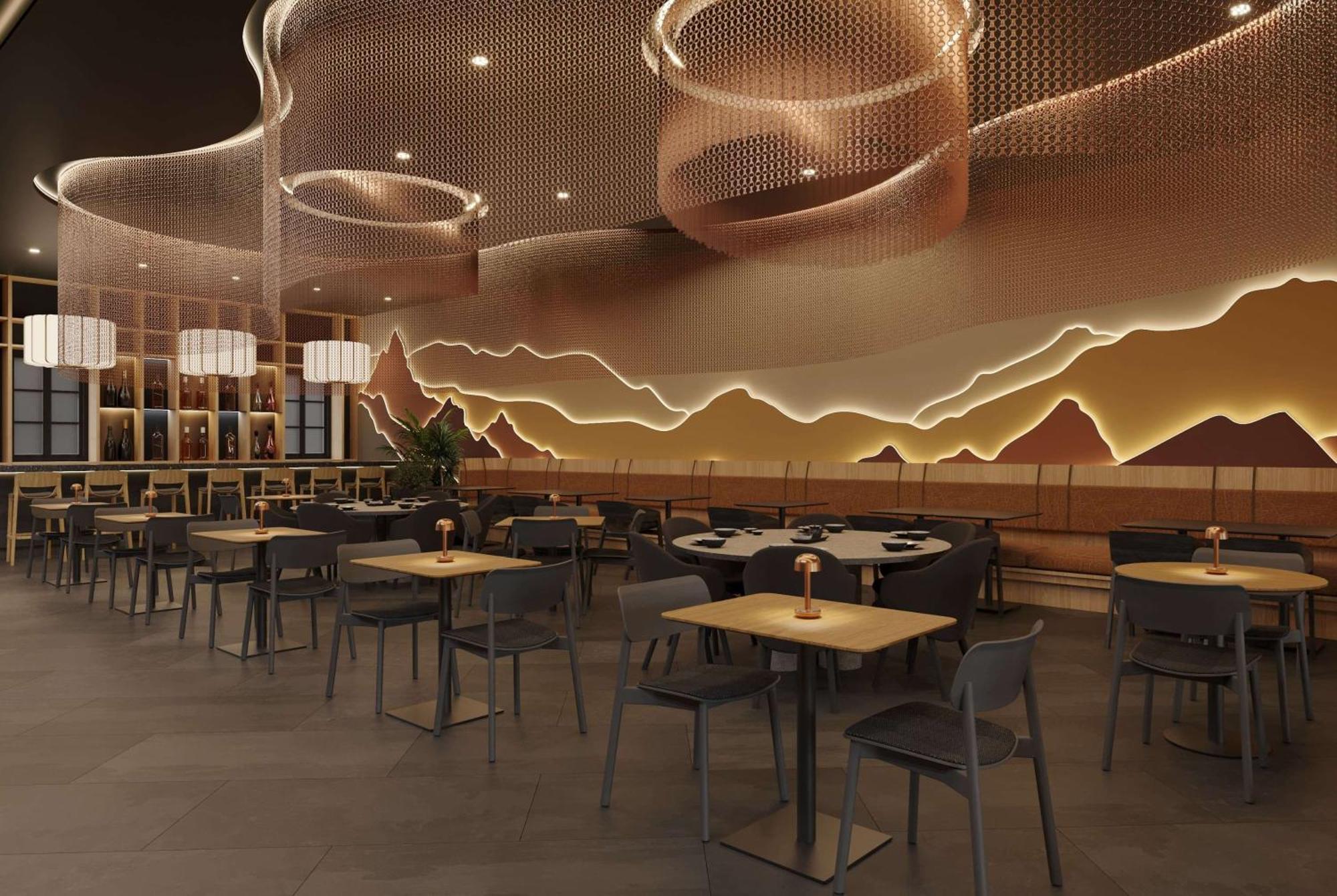 Wyndham Alltra Punta Cana All Inclusive Resort מראה חיצוני תמונה Interior of the restaurant